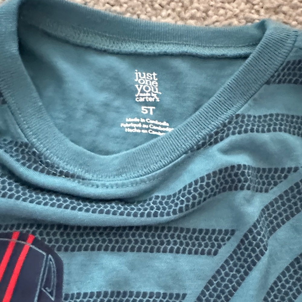 Carter's Kids Pajama Sets - Blue, Green, Gray, White - Picture 6 of 16
